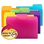 Smead SuperTab File Folder, 1/3-Cut Tab, Letter Size, Assorted, 18/Pack (10515)~#|#~s1184661_sc7