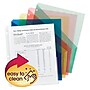 Smead Organized Up Poly Binder Pockets, 3-Hole Punched, Assorted Colors, 5/Pack (89505)~#|#~s1184690_sc7