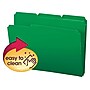 Smead Poly File Folder, 1/3-Cut- Tab Letter Size, Green, 24 per Bx (10502)~#|#~s1184704_sc7