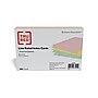 TRU RED™ 4" x 6" Index Cards, Lined, Assorted Colors, 100/Pack (TR51015)~#|#~s1185088_sc7