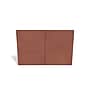 Staples Expanding Wallets, Letter Size (9.5" x 11.75"), 3.5‑Inch Expansion, Durable Brown Redrope Construction – 10/Box~#|#~s1185106_sc7