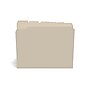 Staples File Folders, Letter Size, 1/5‑Cut Tabs, Assorted Positions, Manila, Durable Paper Stock, 100/Box~#|#~s1185399_sc7