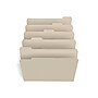 Staples File Folders, Letter Size, 1/5‑Cut Tabs, Assorted Positions, Manila, Durable Paper Stock, 100/Box~#|#~s1185401_sc7