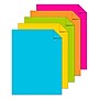 Astrobrights 65 lb. Cardstock Paper, 8.5" x 11", Bright Assortment, 50 Sheets/Pack (99326-01)~#|#~s1188050_sc7