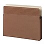 Smead Easy Grip Redrope File Pockets, 3-1/2" Expansion, Letter Size, Brown, 25/Box (73208)~#|#~s1190587_sc7