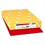 Astrobrights Colored Paper, 24lbs., 11" x 17", Re-Entry Red, 500 Sheets/Ream (21553/22553)~#|#~s1191409_sc7