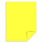 Astrobrights Colored Paper, 24 lbs., 8.5" x 11", Lift-Off Lemon, 500 Sheets/Ream (21011)~#|#~s1191508_sc7