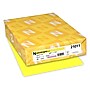 Astrobrights Colored Paper, 24 lbs., 8.5" x 11", Lift-Off Lemon, 500 Sheets/Ream (21011)~#|#~s1191515_sc7