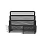 TRU RED™ 4-Compartment Wire Mesh Letter Holder, Matte Black (TR57562)~#|#~s1191574_sc7