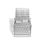 TRU RED™ All-In-One 10-Compartment Wire Mesh Compartment Storage, Silver (TR57531)~#|#~s1191606_sc7