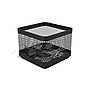 TRU RED™ Stackable Wire Mesh Accessory Holder, Matte Black (TR57571)~#|#~s1191634_sc7