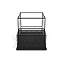 TRU RED™ 4-Compartment Wire Mesh File Organizer, Matte Black (TR57536)~#|#~s1191636_sc7