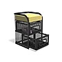 TRU RED™ 3-Compartment Wire Mesh Desk Organizer, Matte Black (TR57534-CC)~#|#~s1191668_sc7