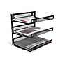 TRU RED™ 3-Compartment Metal Mesh File Organizer, Matte Black (TR57556)~#|#~s1191700_sc7