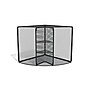 TRU RED™ 4-Compartment Wire Mesh Corner Organizer, Matte Black (TR57976)~#|#~s1191714_sc7