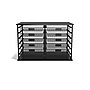 TRU RED™ 12-Compartment Metal Mesh File Organizer, Matte Black (TR57535)~#|#~s1191717_sc7