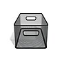 TRU RED™ Wire Mesh Storage Box, Matte Black (TR57548)~#|#~s1191728_sc7