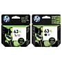 HP 63XL Black/Tri-Color High Yield Ink Cartridge, 2/Pack (LOR46ANXL-VB)~#|#~s1194550_sc7