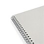 TRU RED™ Medium Hard Cover Ruled Notebook, Gray/Blue (TR55740)~#|#~s1195636_sc7