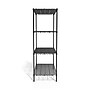 Coastwide Professional™ 4-Shelf Wire Unit, 48"W, Black (CW25476)~#|#~s1195938_sc7
