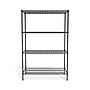 Coastwide Professional™ 4-Shelf Wire Unit, 48"W, Black (CW25476)~#|#~s1195943_sc7