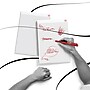 TRU RED™ Notepads, 8.5" x 11.75", Graph Ruled, White, 50 Sheets/Pad, 12 Pads/Pack (TR57341)~#|#~s1195950_sc7