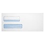 Quality Park Redi-Seal Self Seal Security Tinted #9 Double Window Envelope, 3 7/8" x 8 7/8", White Wove, 1000/Pack (24529-1000)~#|#~s1196808_sc7