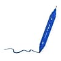 TRU RED Permanent Markers, Twin Tip, Blue, 12 Pack – Pen‑Style Markers for Writing, Labeling & Office Use~#|#~s1197414_sc7