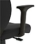 Staples Essentials Fabric Drafting Stool with Backrest and Footrest, Black (UN59388)~#|#~s1198893_sc7