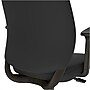 Staples Essentials Fabric Drafting Stool with Backrest and Footrest, Black (UN59388)~#|#~s1198895_sc7