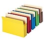 Smead Reinforced File Pocket, 3 1/2" Expansion, Legal Size, Assorted, 5/Pack (1526ESSA)~#|#~s1199869_sc7