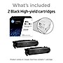 HP 87X Black High Yield Toner Cartridge, 2/Pack (CF287XD)~#|#~s1200300_sc7