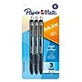 Paper Mate InkJoy Retractable Gel Pen, Fine Point, Black Ink, 3/Pack (1951638)~#|#~s1201220_sc7