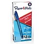Paper Mate ComfortMate Ultra Retractable Ballpoint Pen, Medium Point, Blue Ink, Dozen (6310187)~#|#~s1201222_sc7