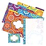 Barker Creek Moroccan File Folders, Computer Paper and Nametags, 1/3-Cut Tab, Letter Size, Assorted Colors, 107/Set (BC0115)~#|#~s1202255_sc7