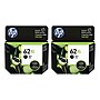 HP 62XL Black High Yield Ink Cartridges, 2/Pack (C2P05AN-VB)~#|#~s1205226_sc7