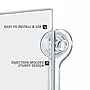 Azar Sign Holder, 12" x 11.5", Vertical, Wall Mounted, Clear, Acrylic, 2/Pack (106614)~#|#~s1205469_sc7