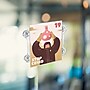 Azar Sign Holder, 12" x 11.5", Vertical, Wall Mounted, Clear, Acrylic, 2/Pack (106614)~#|#~s1205474_sc7