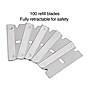 Staples Refill Blades, Gray, 100/Pack (17551/66-0089)~#|#~s1206319_sc7
