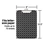 Staples Hardboard Clipboard, Letter Size, Black (51877)~#|#~s1206329_sc7