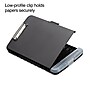 Staples® Plastic Storage Clipboard, Letter Size, Black (ST28543-CC)~#|#~s1206498_sc7