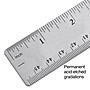 Staples 18" Stainless Steel Ruler with Non Slip Cork Base (51899)~#|#~s1206579_sc7