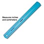 Staples 12" Shatterproof Ruler, Assorted Translucent Colors, Plastic (51883)~#|#~s1206584_sc7