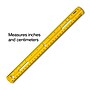 Staples 12" Plastic Ruler, Assorted Colors (51884)~#|#~s1206588_sc7