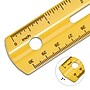 Staples 12" Plastic Ruler, Assorted Colors (51884)~#|#~s1206591_sc7