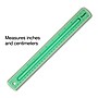 Staples 12" Plastic Standard Imperial/Metric Scales Ruler, with Grip, Assorted Colors (51885)~#|#~s1206592_sc7
