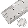 Staples 12" Metal Standard Imperial/Metric Scales Ruler (51887)~#|#~s1206604_sc7