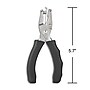 Staples Premium Handheld Hole Punch, 6 Sheet Capacity, Silver/Black (ST10577-CC)~#|#~s1208263_sc7