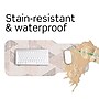 SO-MINE Leslee Vinyl Desk Pad, 11.75" x 27.5", Brown (SM755)~#|#~s1208354_sc7