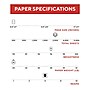 TRU RED™ 8.5" x 11" Multipurpose Paper, 20 lbs., 96 Brightness, 500 Sheets/Ream, 5 Reams/Carton (TR56963)~#|#~s1210606_sc7